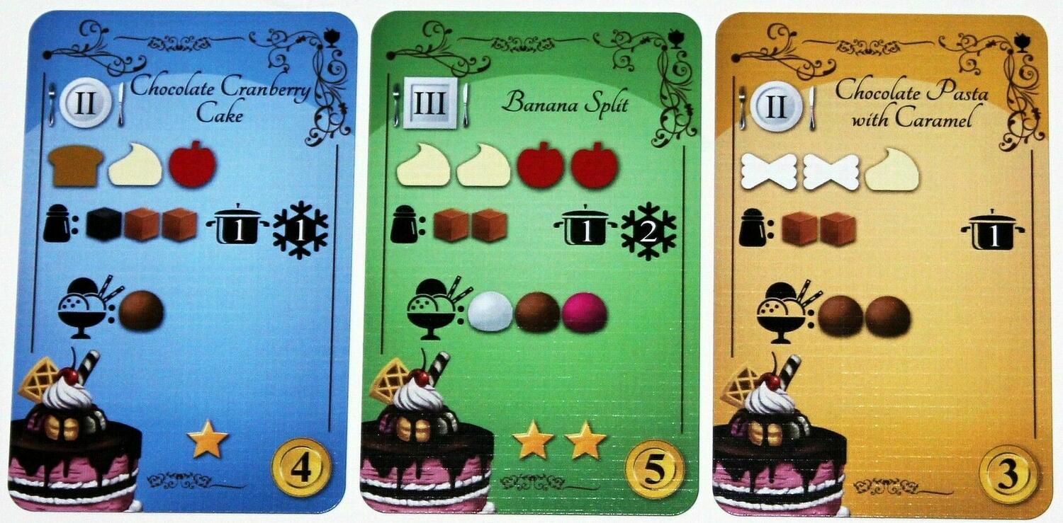 Kitchen Rush: Piece of Cake Cartes