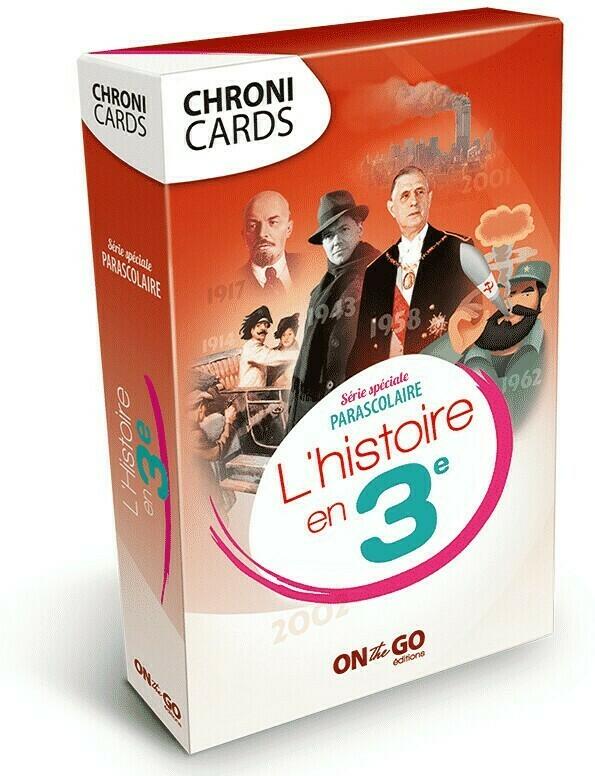 ChroniCards: L'Histoire en 3e Cover 3d