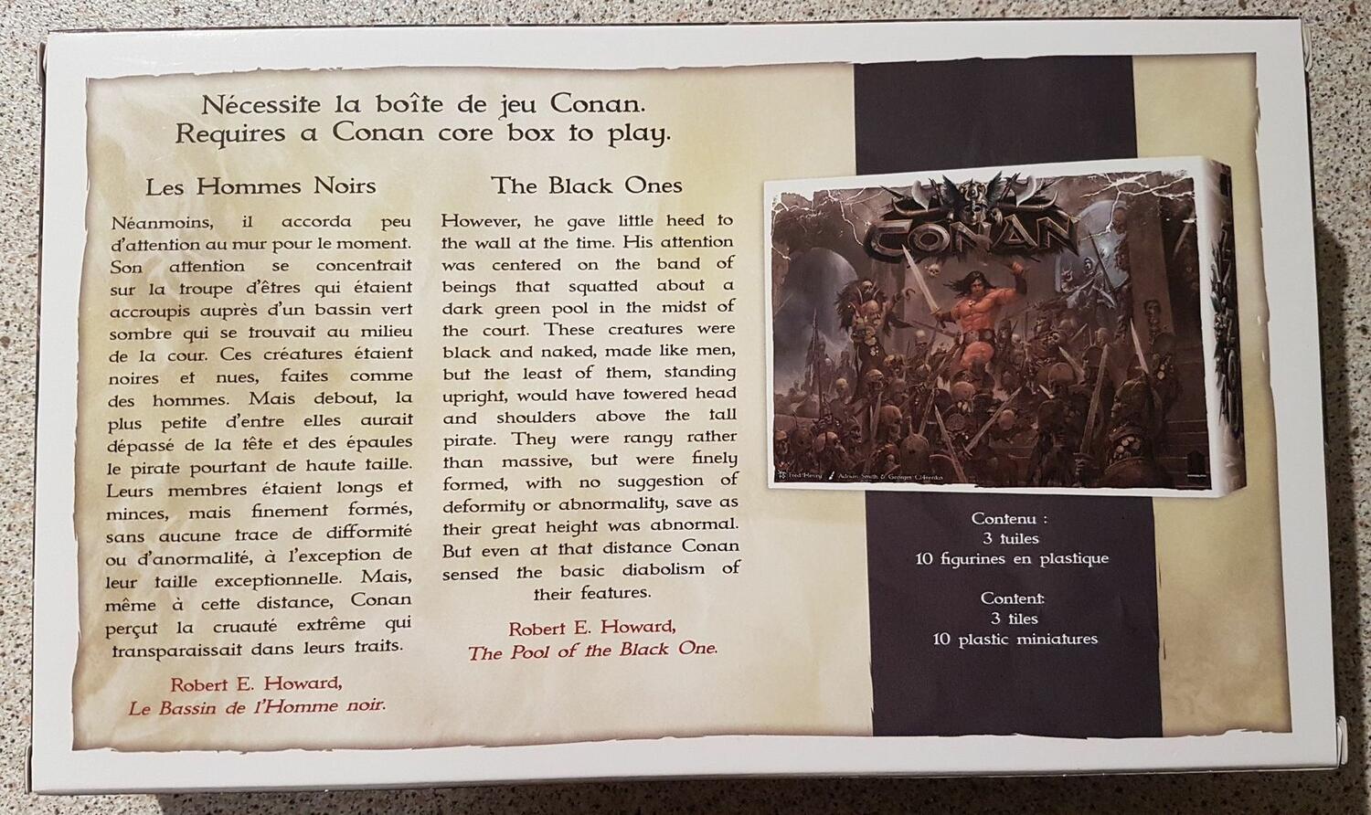 Conan: Les Hommes Noirs Back 3d