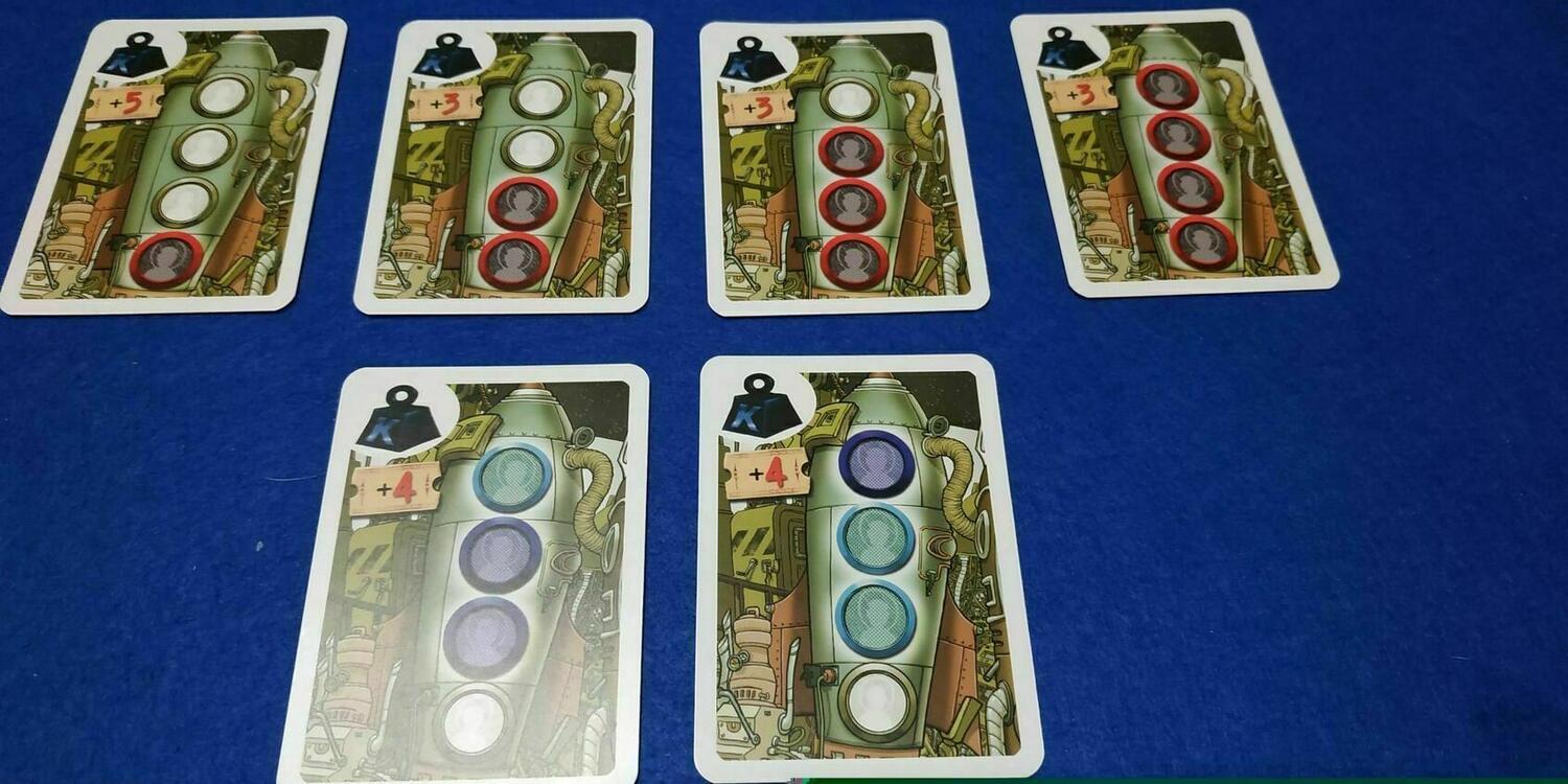 Ticket to Mars Cartes