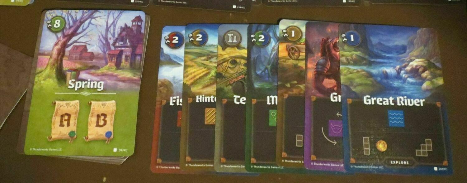 Cartographers: Une Épopée dans l'Univers de Roll Player Cartes