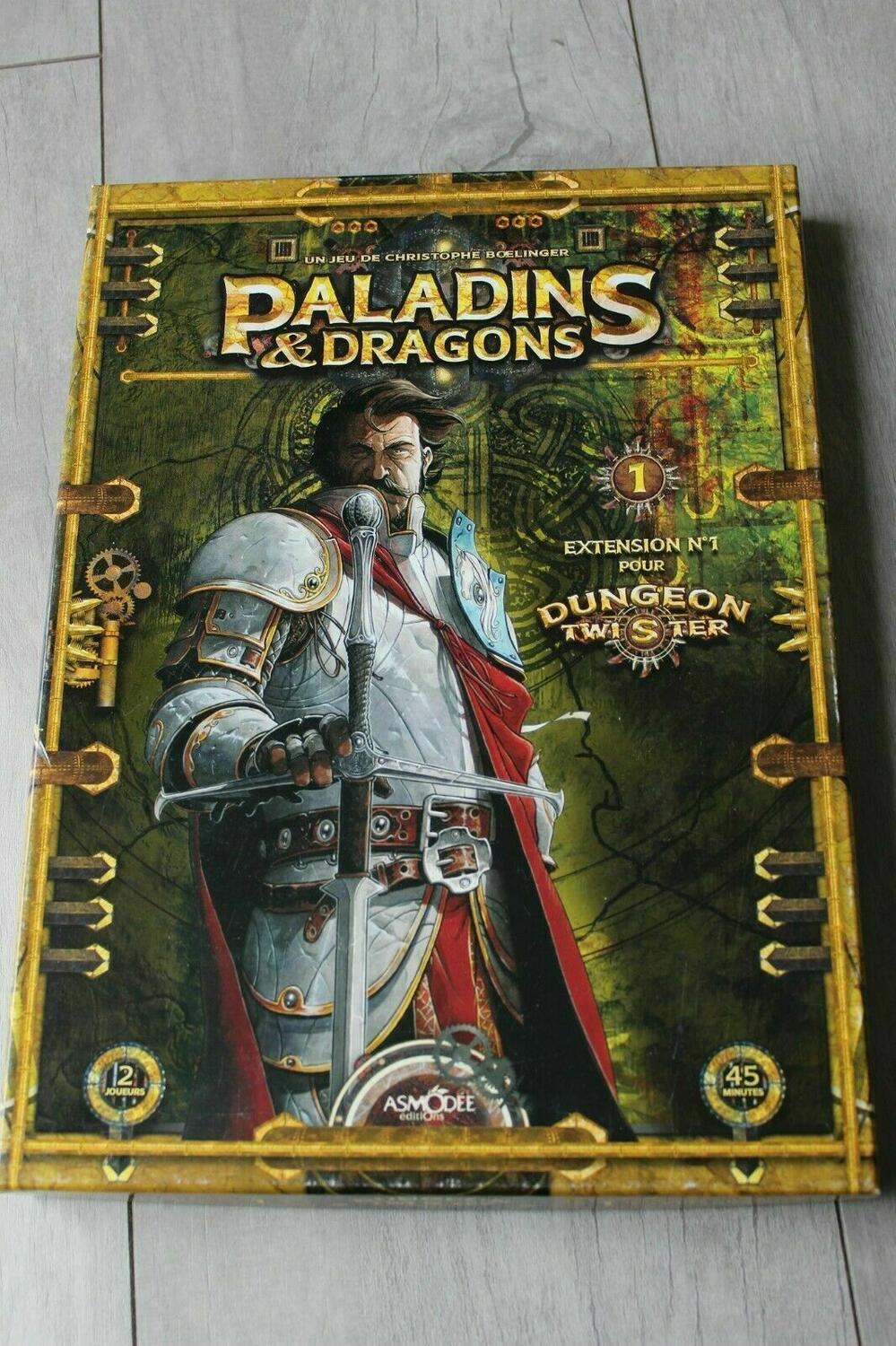 Dungeon Twister: Paladins & Dragons Cover 3d