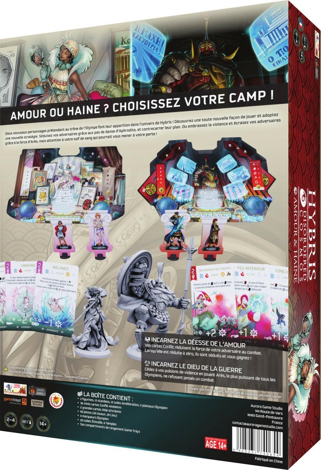 Hybris: Disordered Cosmos - Amour & Haine Back 3d