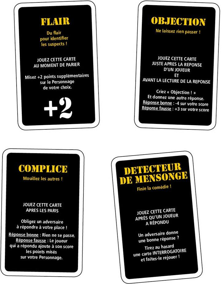 Police Party Cartes