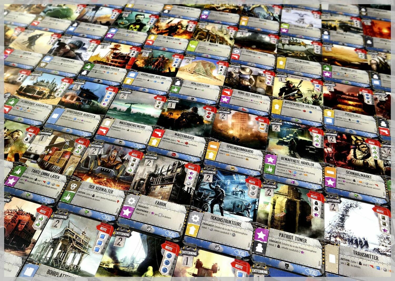 51st State: Set de Jeu Complet Cartes