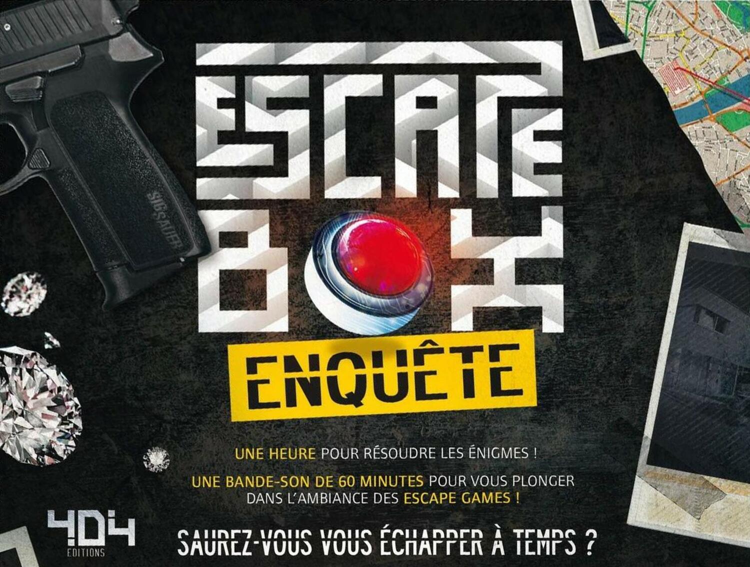 Escape Box: Enquête Cover