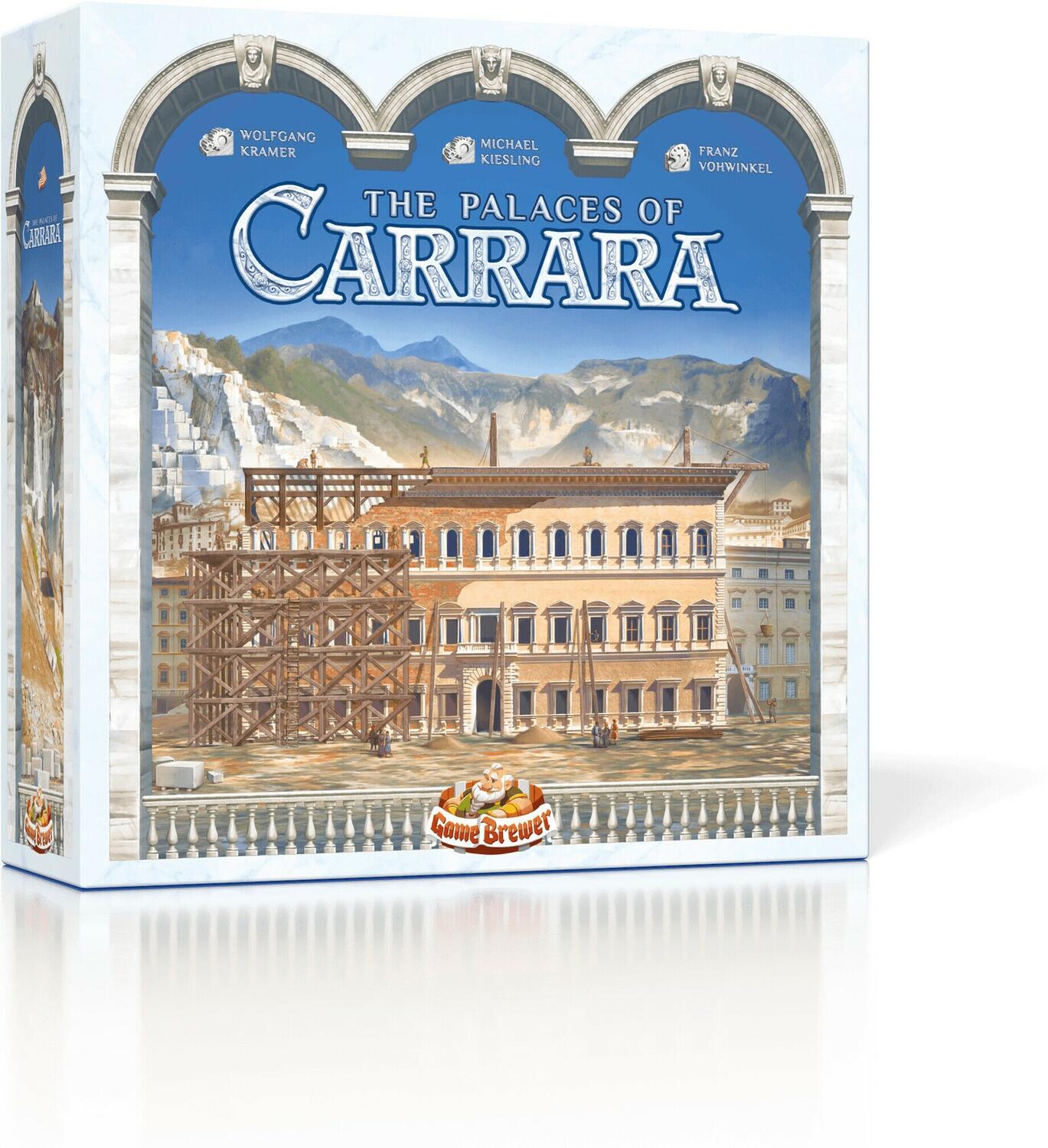 The Palaces of Carrara Cover 3d
