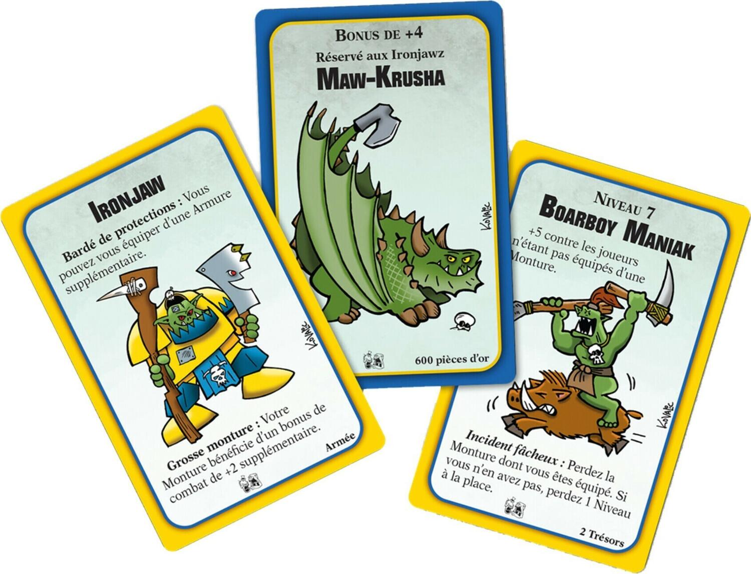 Munchkin: Warhammer - Age of Sigmar - Mort et Destruction Cartes