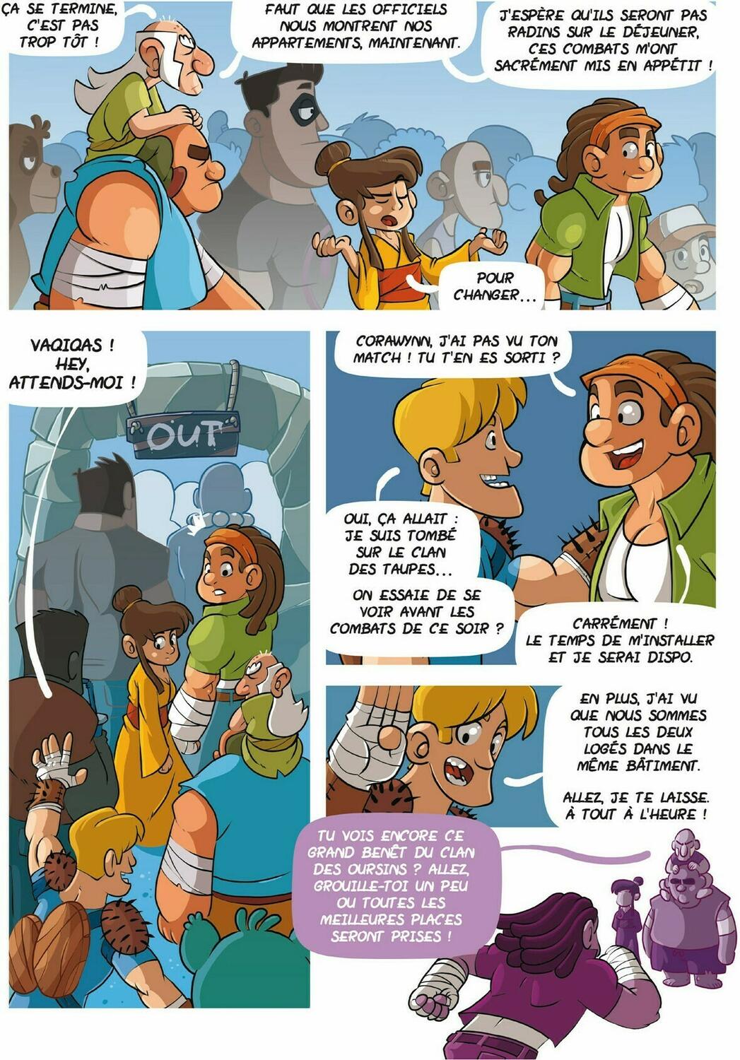 Le Grand Tournoi: La BD Dont Vous Êtes le Héros Page