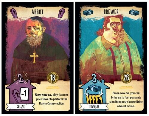 L'Auberge Sanglante Cartes