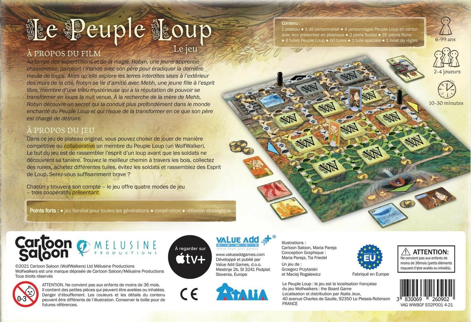 Le Peuple Loup: Le Jeu Back