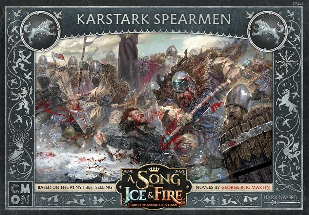 Le Trône de Fer: Le Jeu de Figurines - Lanciers de la Maison Karstark Cover