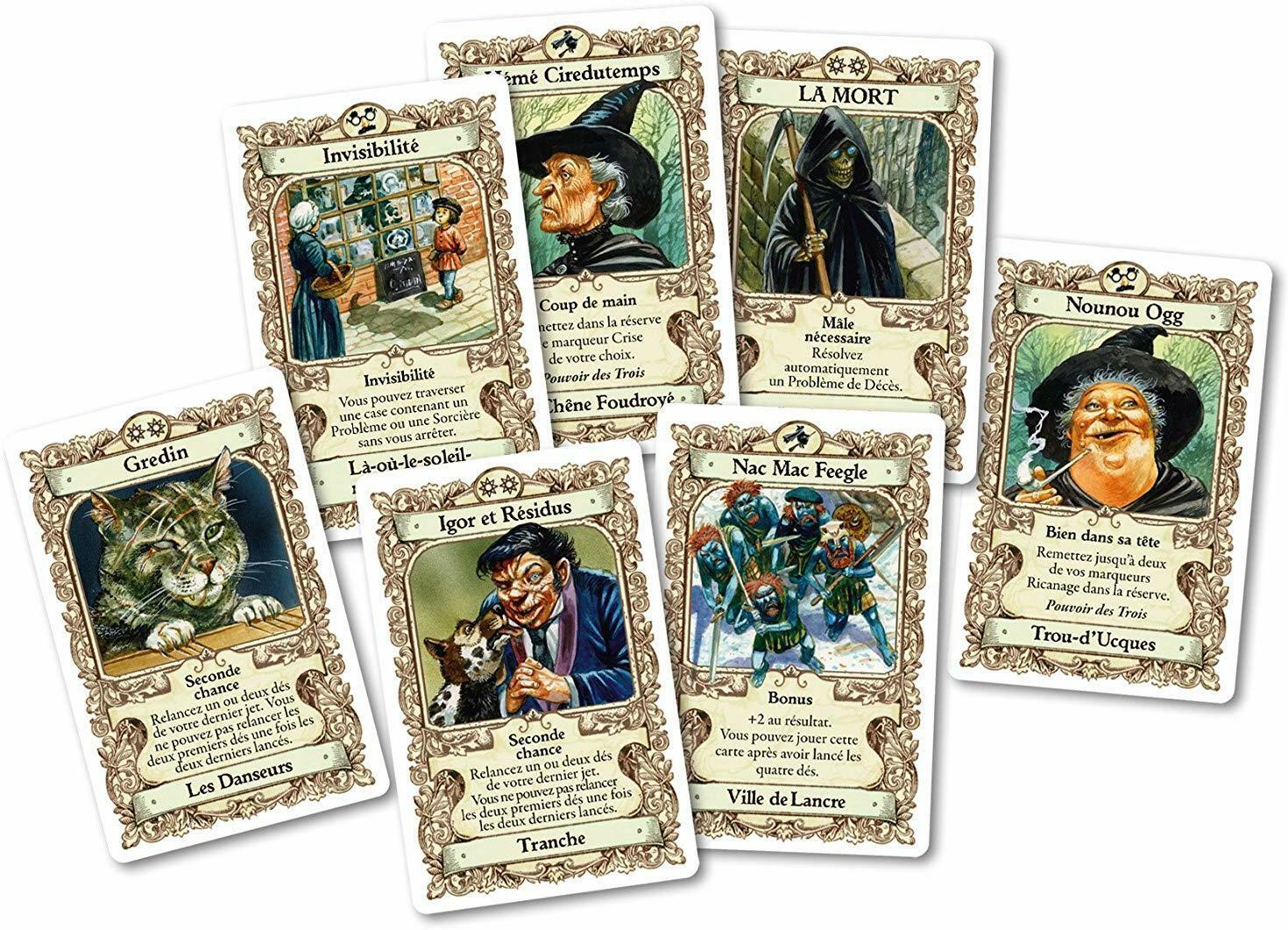 Disque-Monde: Les Sorcières Cartes