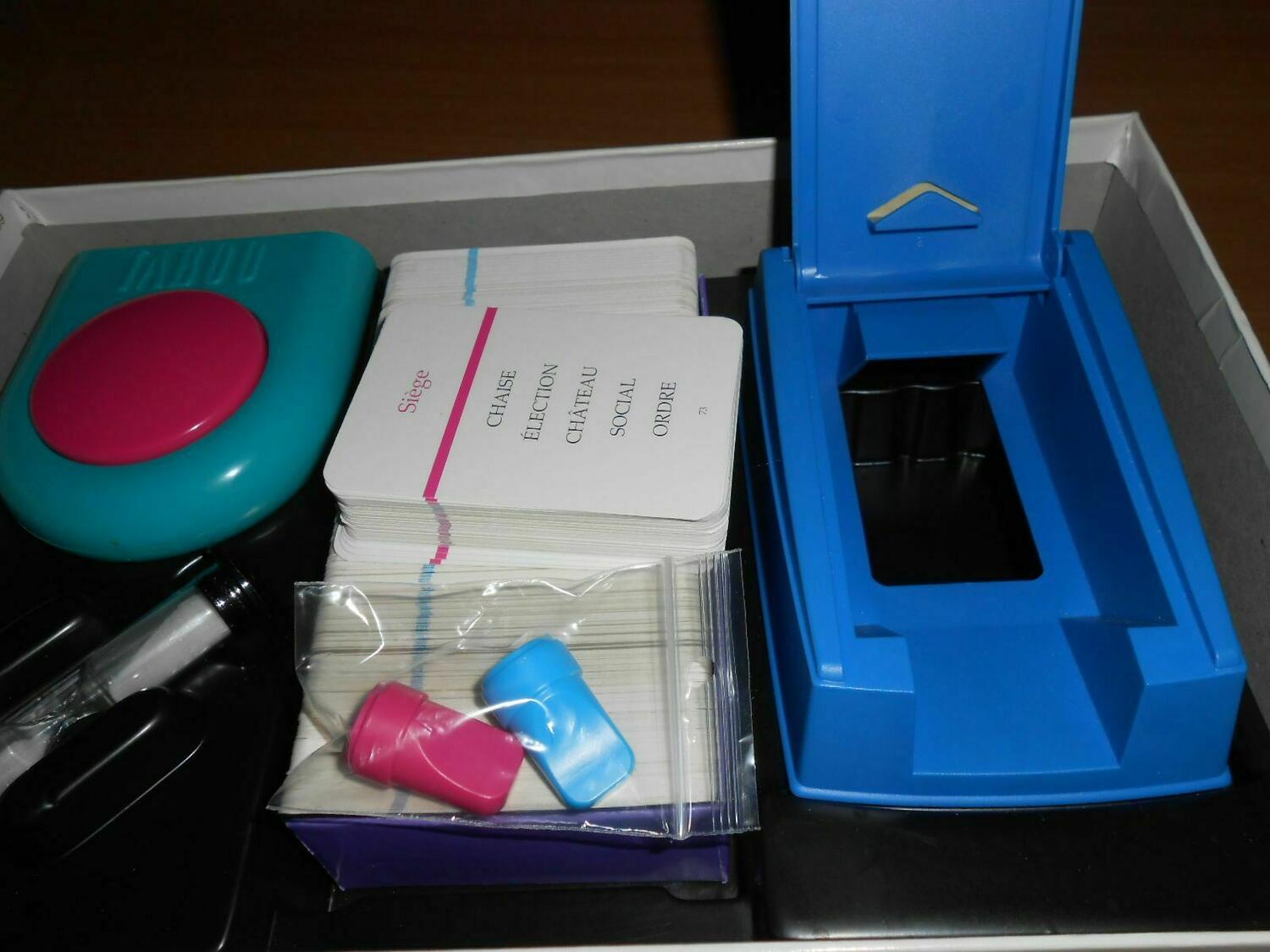 Taboo: 2ème Édition Contenu