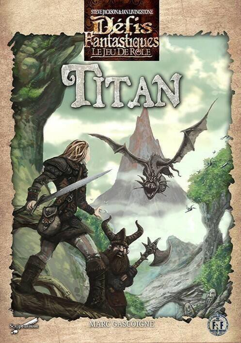 Défis Fantastiques: Le Jeu de Rôle - Titan Cover