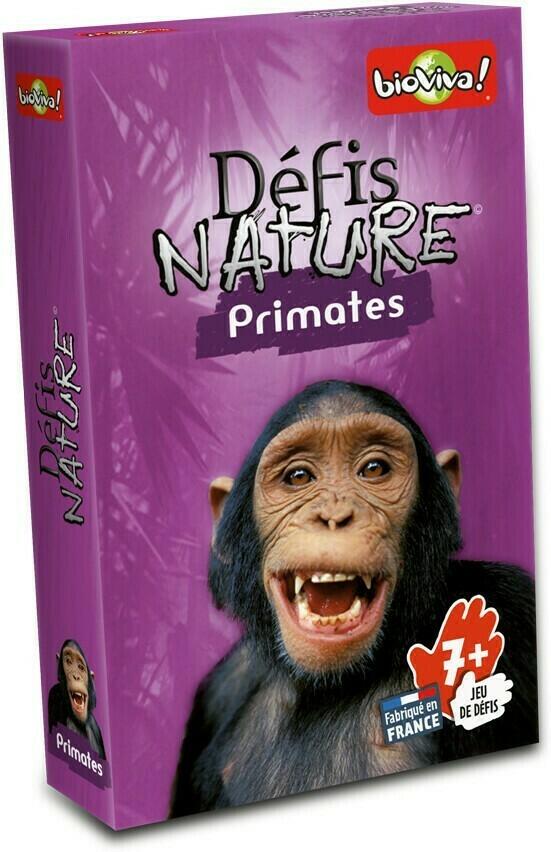 Défis Nature: Primates Cover 3d