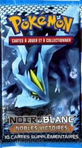 Pokémon: Noir & Blanc - Nobles Victoires - Booster Cover