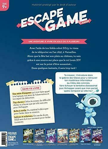 Escape Game: Junior - Qui Veut Assassiner Louis XIV ? Back