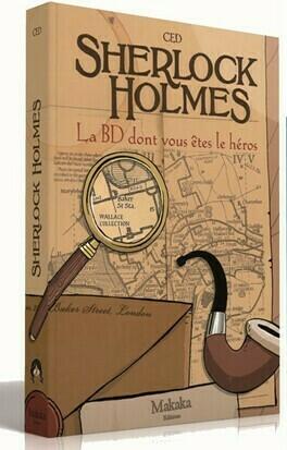 Sherlock Holmes: Livre 1 - La BD Dont Vous Êtes le Héros Cover 3d