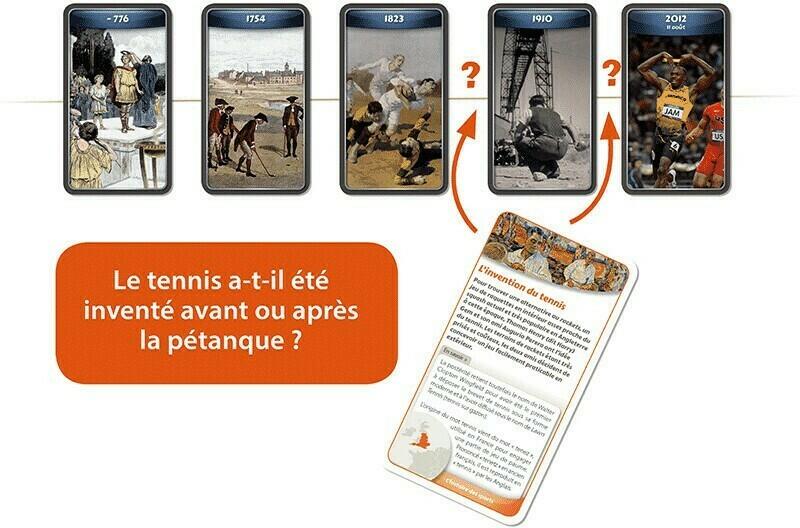 ChroniCards: L'Histoire des Sports Exemple