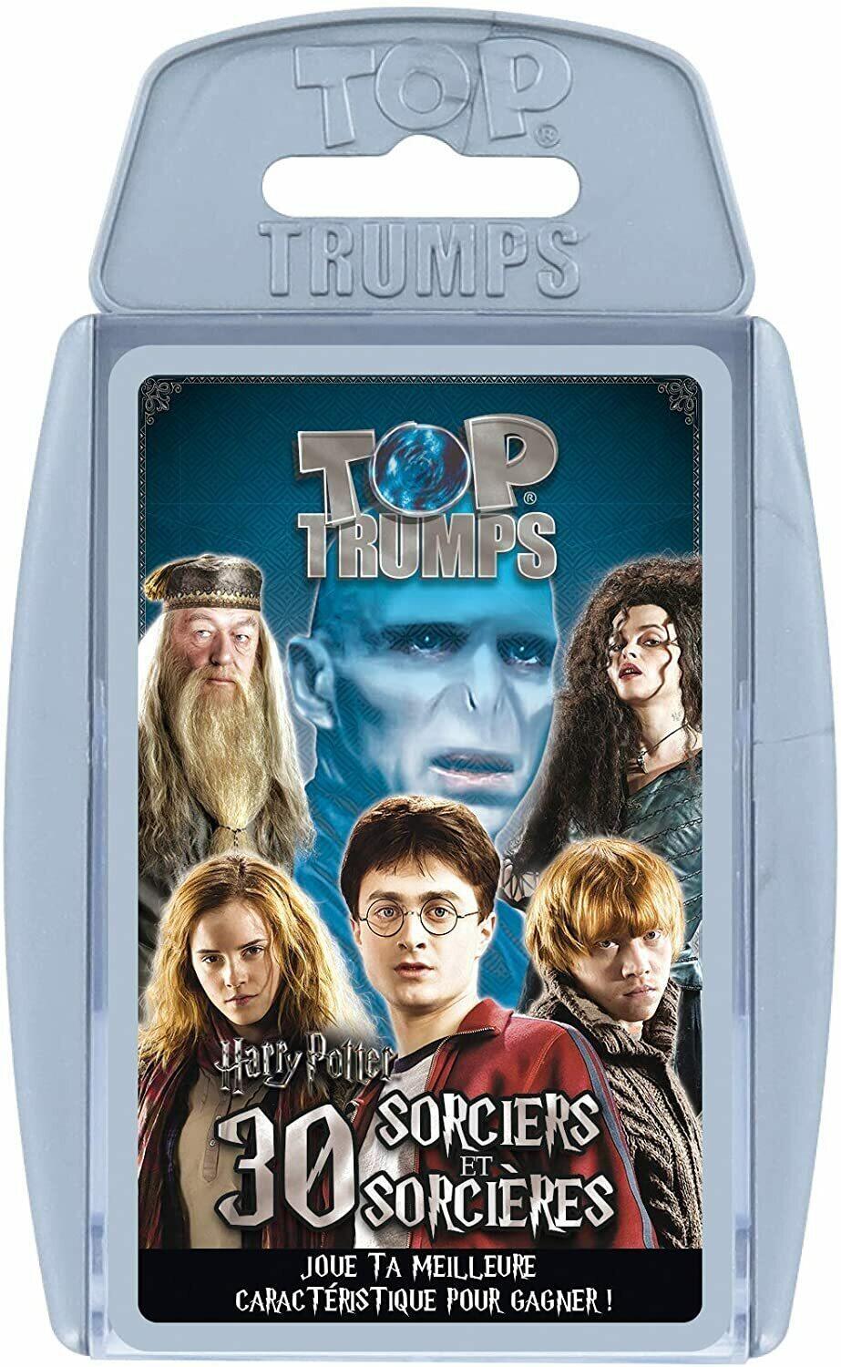 Top Trumps: Harry Potter - Sorciers et Sorcières Cover 3d