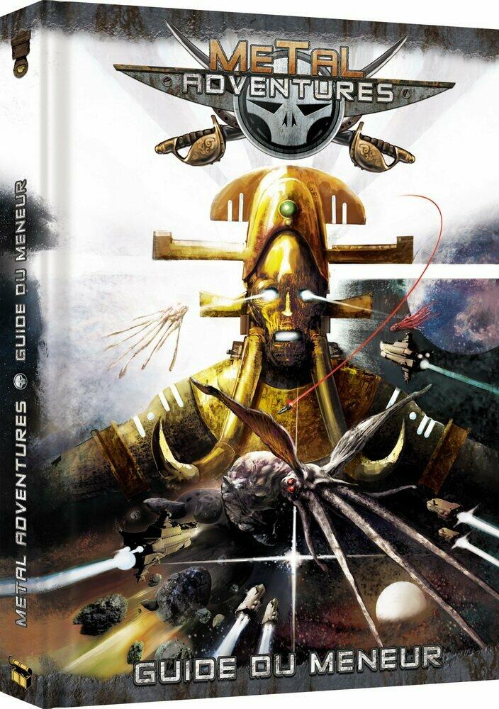 Metal Adventures: Guide du Meneur Cover 3d