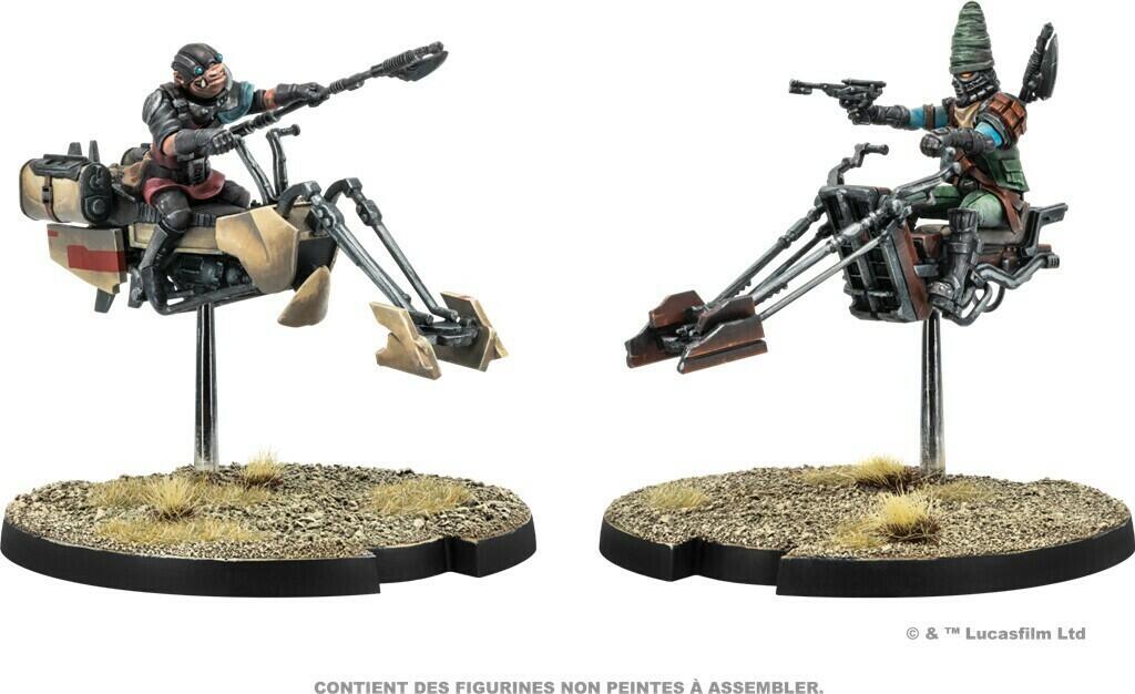Star Wars: Légion - Pilotes de Swoop Figurines