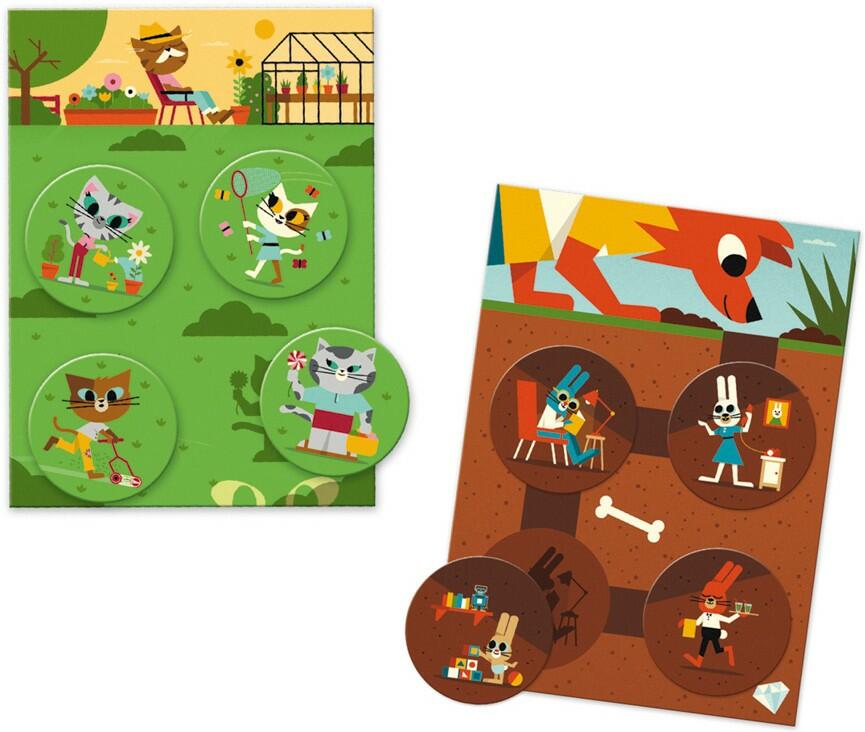 Loto: Animaux Rigolos Eclate