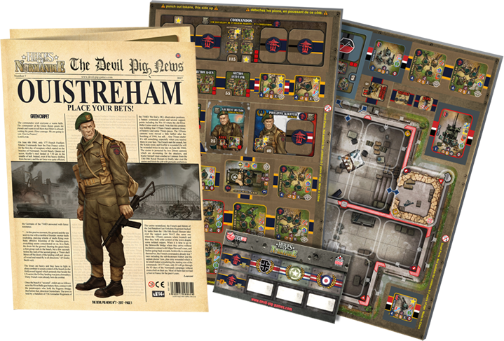 Heroes of Normandie: Gazette #7 Cover Transparent