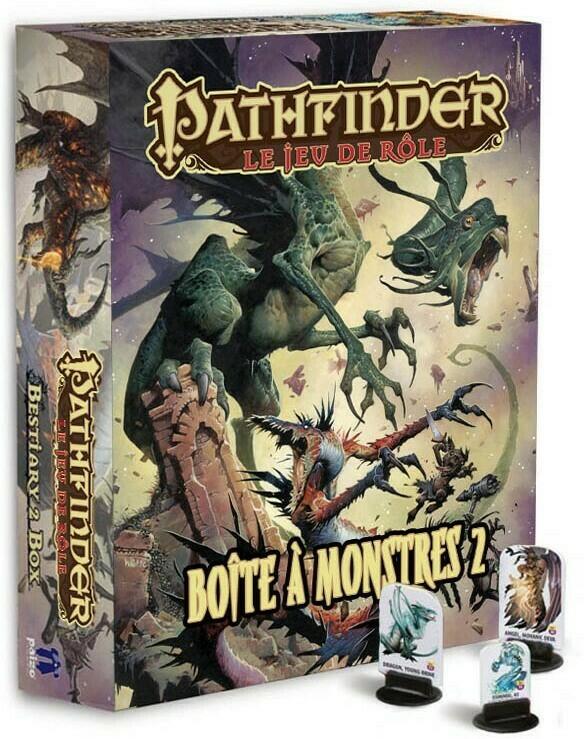 Pathfinder: Le Jeu de Rôle - Boîte à Monstres 2 Eclate