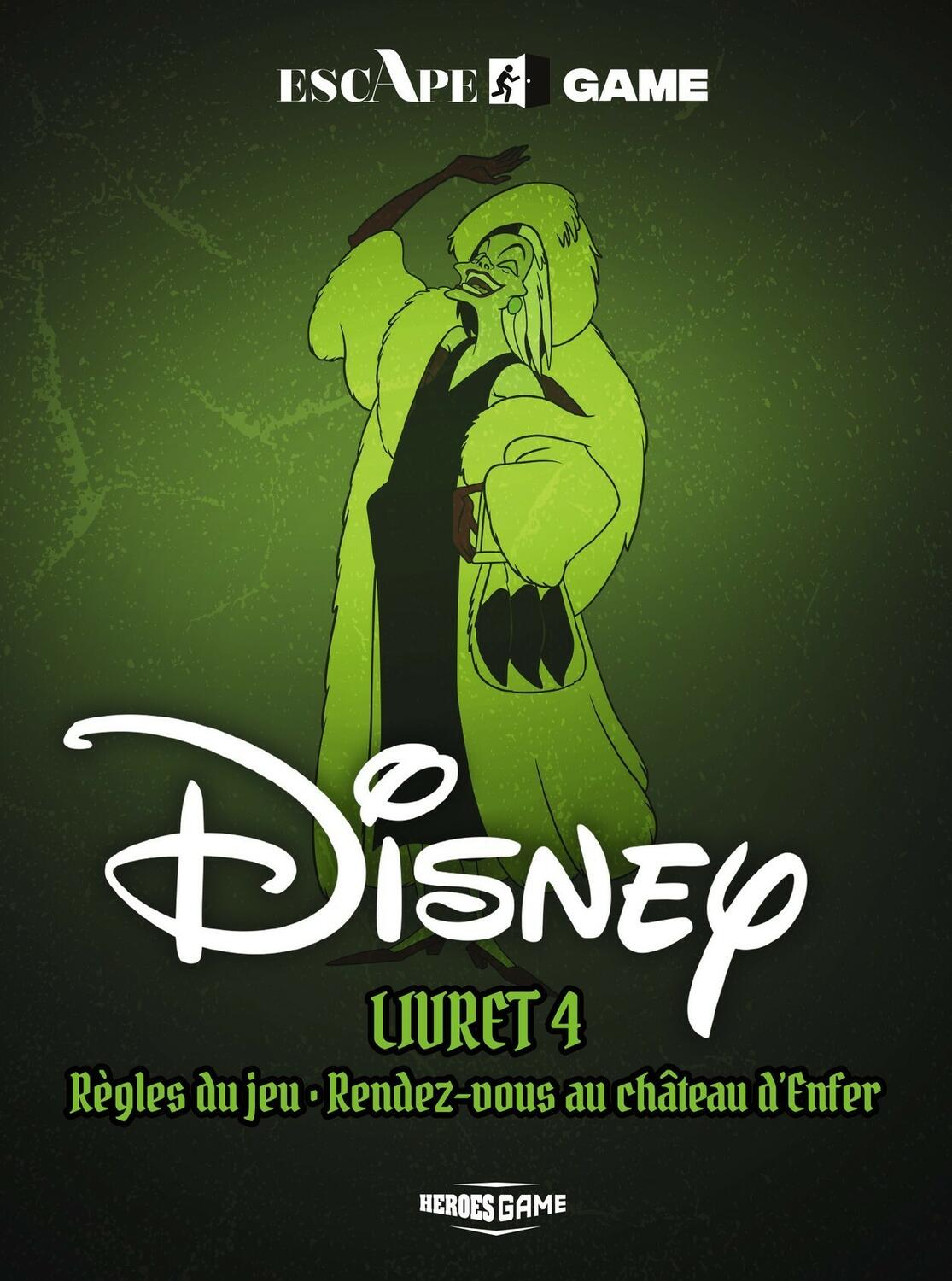 Escape Game: Disney Villains 2021 Livret