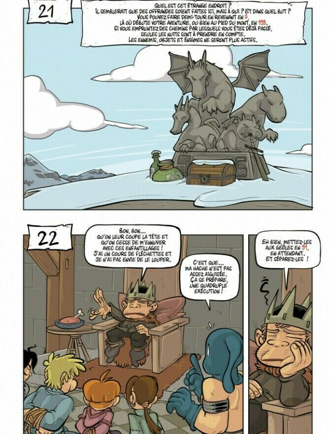 Chevaliers: La BD Dont Vous Êtes le Héros - Livre 4 Page