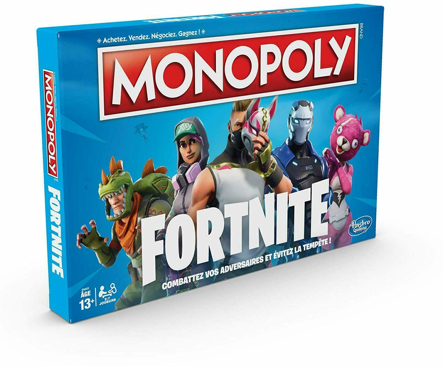 Monopoly: Fortnite Cover 3d