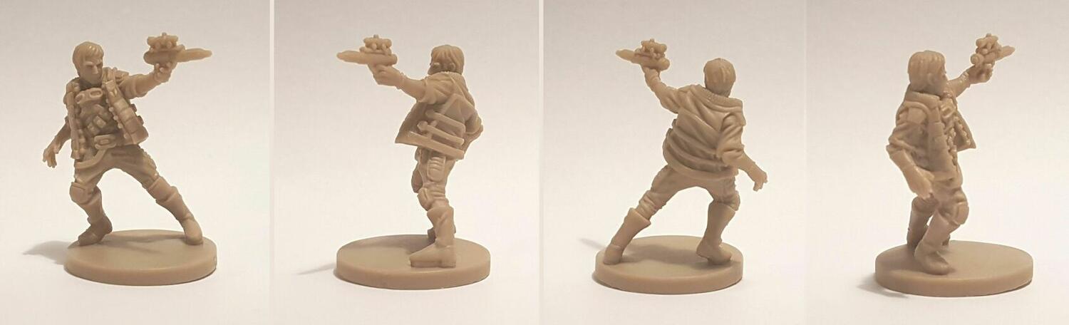 Star Wars: Assaut sur l'Empire - Contrebandier de l'Alliance Figurines