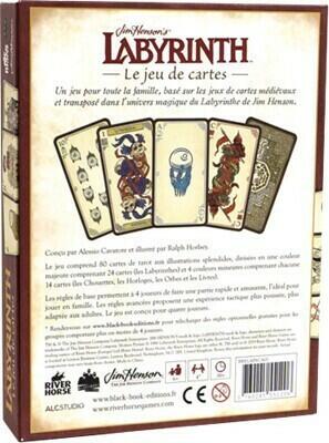 Jim Henson's Labyrinth: Le Jeu de Cartes Back 3d