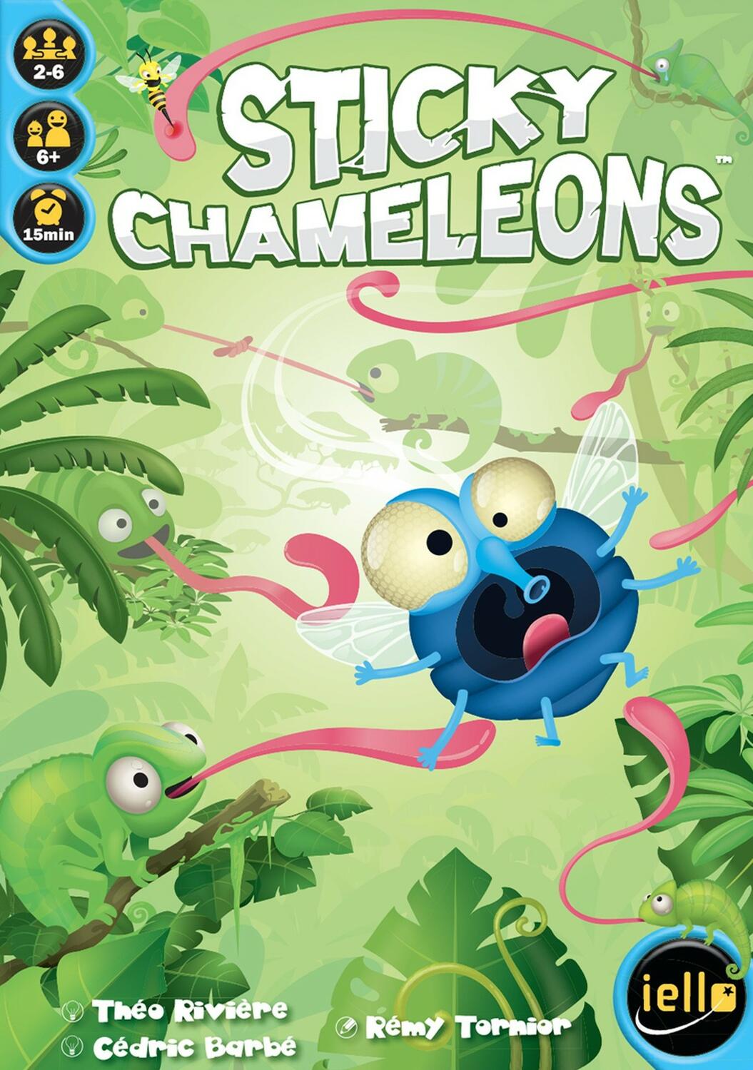Sticky Chameleons Cover