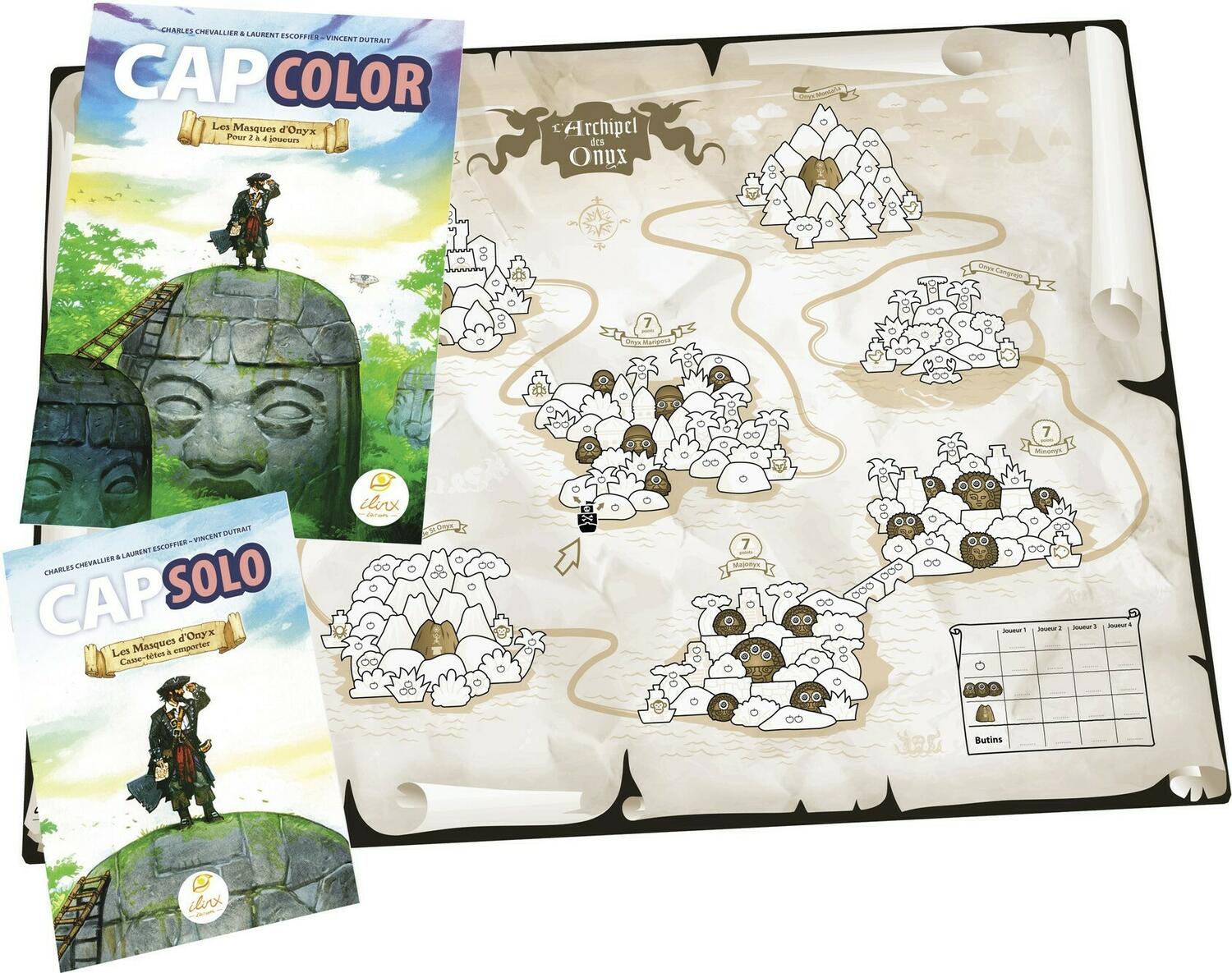 Captain Cap: Les Masques d'Onyx Eclate