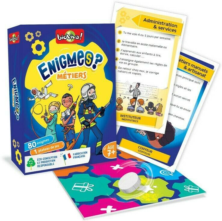 Énigmes ? Métiers Eclate