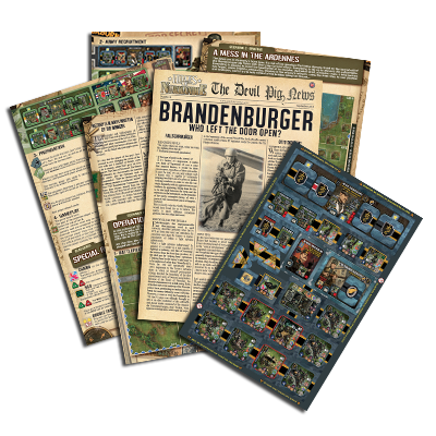 Heroes of Normandie: Gazette #4 Cover Transparent