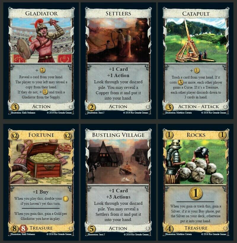 Dominion: Empires Cards