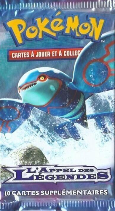 Pokémon: HeartGold & SoulSilver - L'Appel des Légendes - Booster Cover