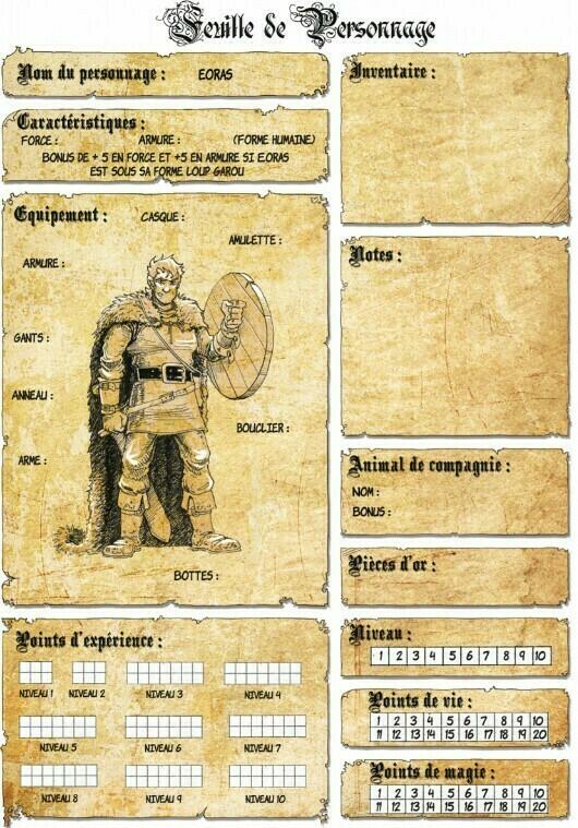 Loup Garou: La BD Dont Vous Êtes le Héros Page