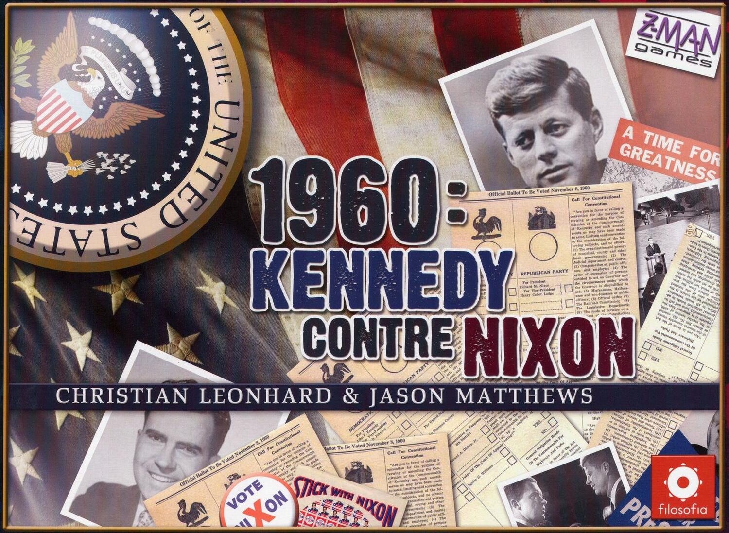 1960: Kennedy contre Nixon Cover