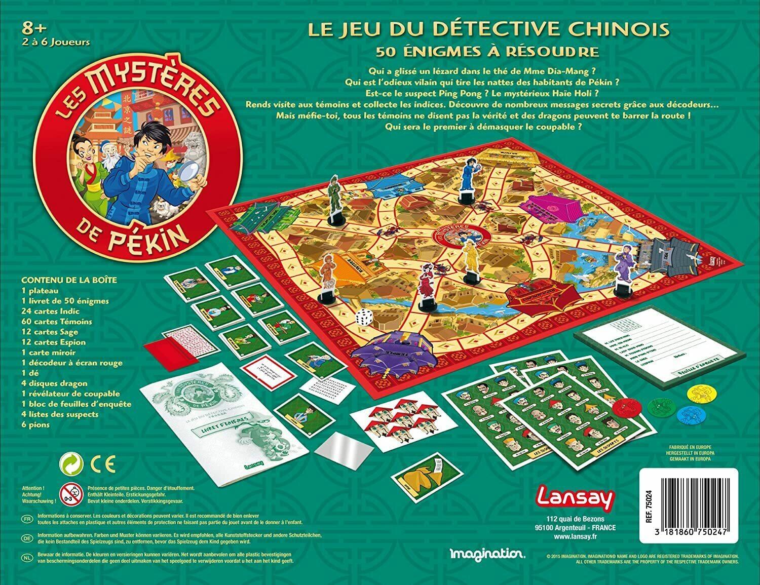 Les Mystères de Pékin Back