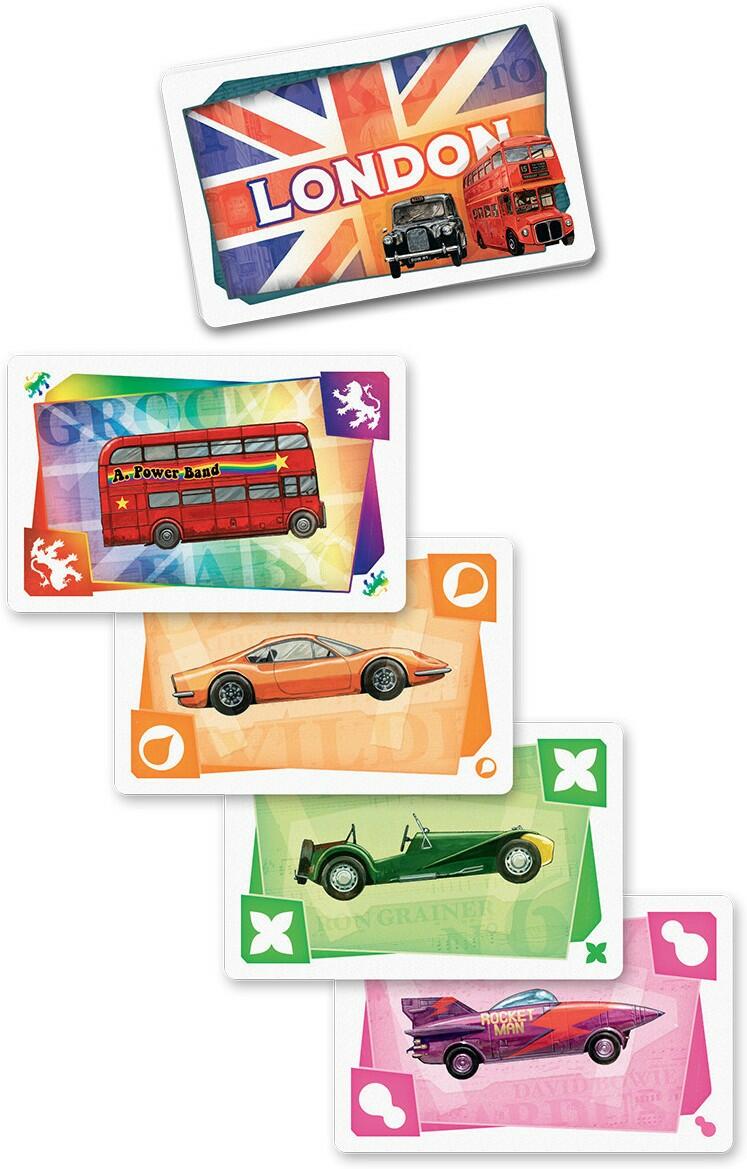 Les Aventuriers du Rail: Londres Cartes