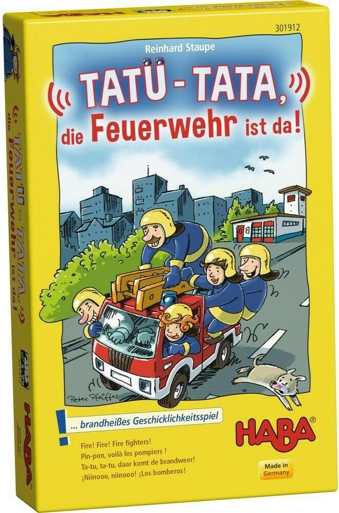 Tatü-Tata, die Feuerwehr ist da! Cover 3d