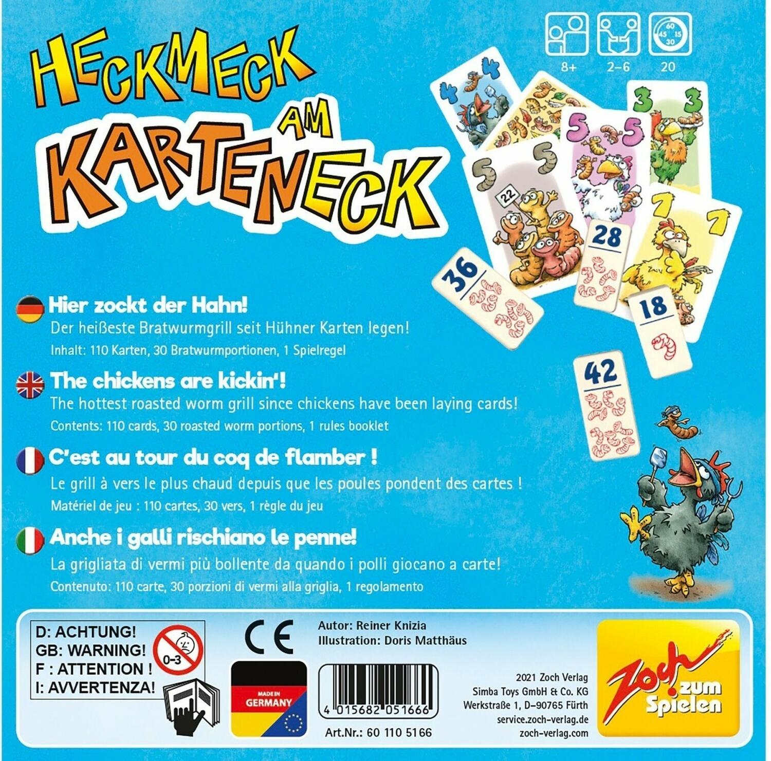 Heckmeck am Karteneck Back