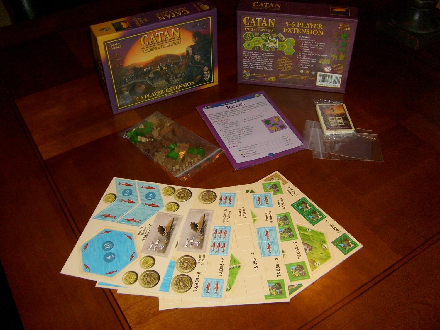 Catan: Traders & Barbarians – 5-6 Player Eclate