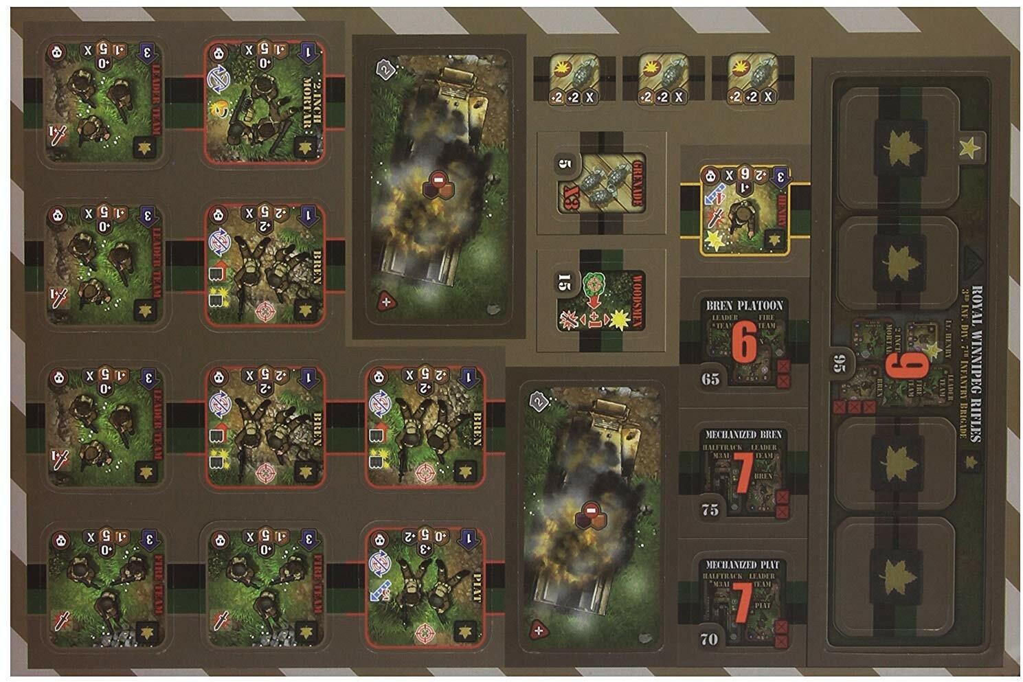 Heroes of Normandie: Canadian Platoon Back