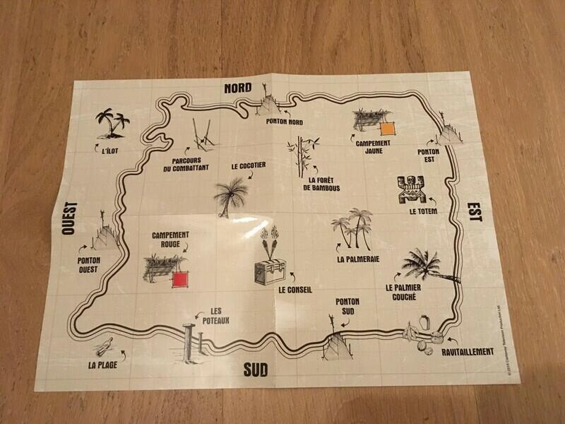 Escape Box: Koh Lanta - L'Île des Oubliés Map